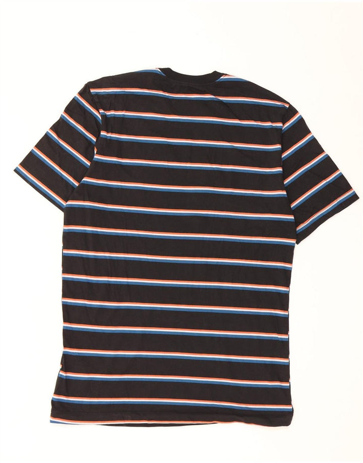 Camiseta Nike Hombre Top Medium Negro Rayas Algodón