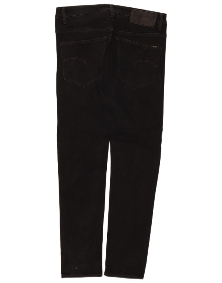 Vaqueros ajustados para hombre G-Star W32 L32 Algodón negro