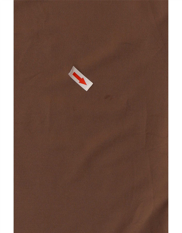 Adidas - Camiseta gráfica Aeroready para hombre, talla grande, poliéster marrón