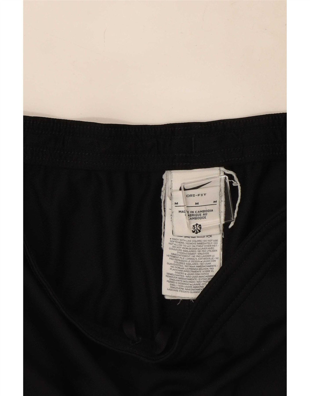 Nike - Pantalones de chándal Dri Fit para mujer, talla M, poliéster negro