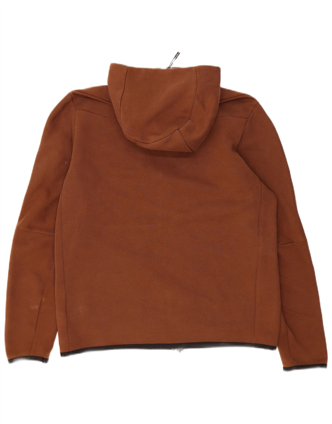 Nike - Sudadera con capucha y cremallera para hombre, talla grande, algodón marrón