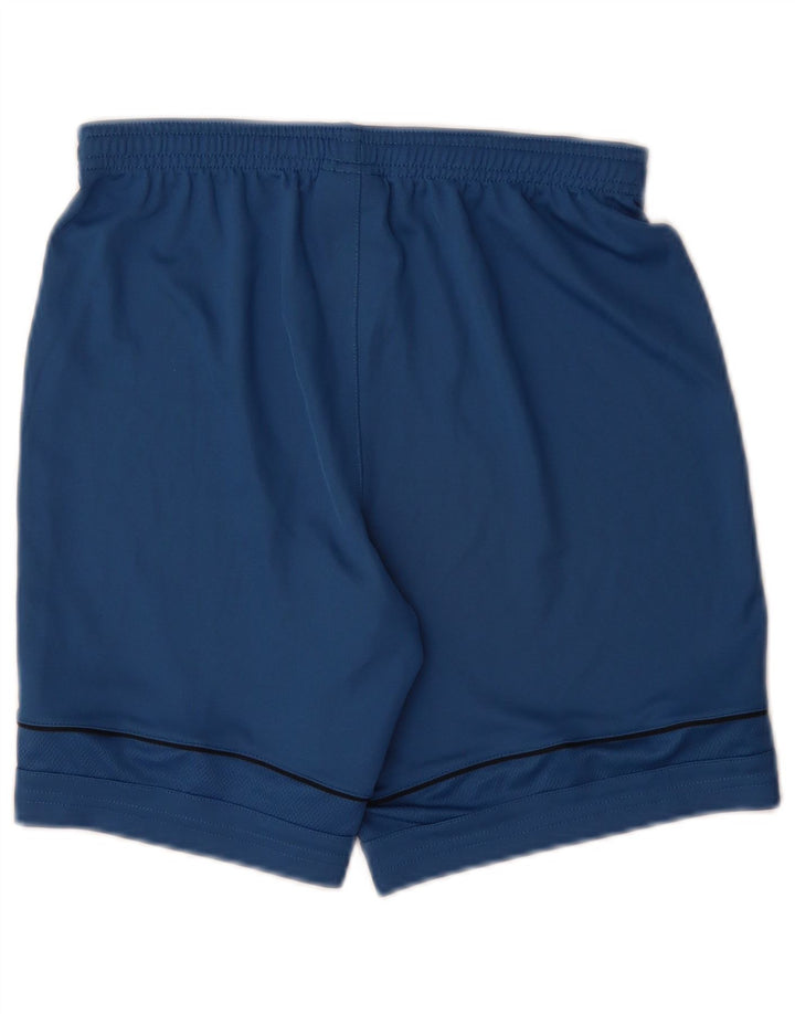 Nike - Pantalones cortos deportivos Dri Fit para niños de 12 a 13 años, tamaño grande, poliéster azul