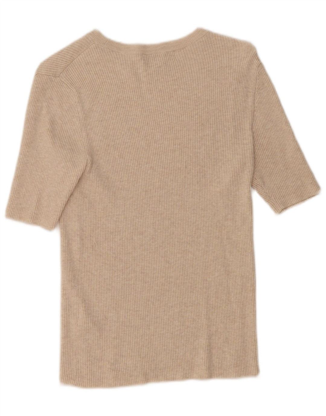 Marks & Spencer Camiseta para mujer Top UK 42 Viscosa beige mediana