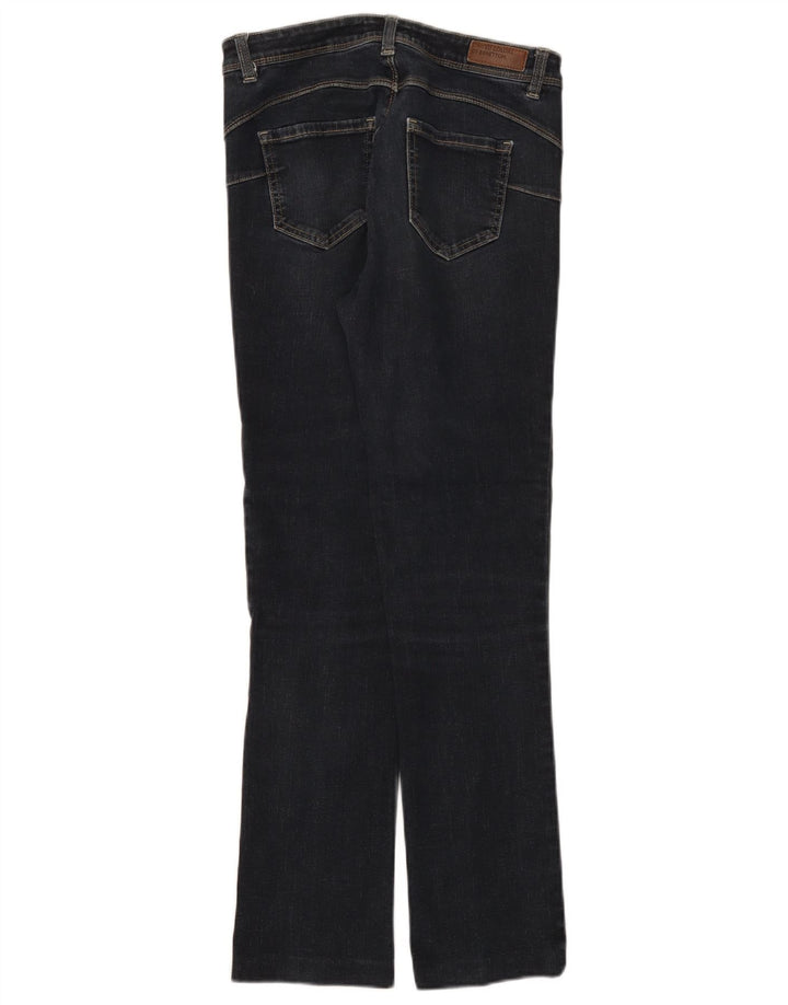 Vaqueros Bootcut Mujer Benetton W29 L28 Azul Marino