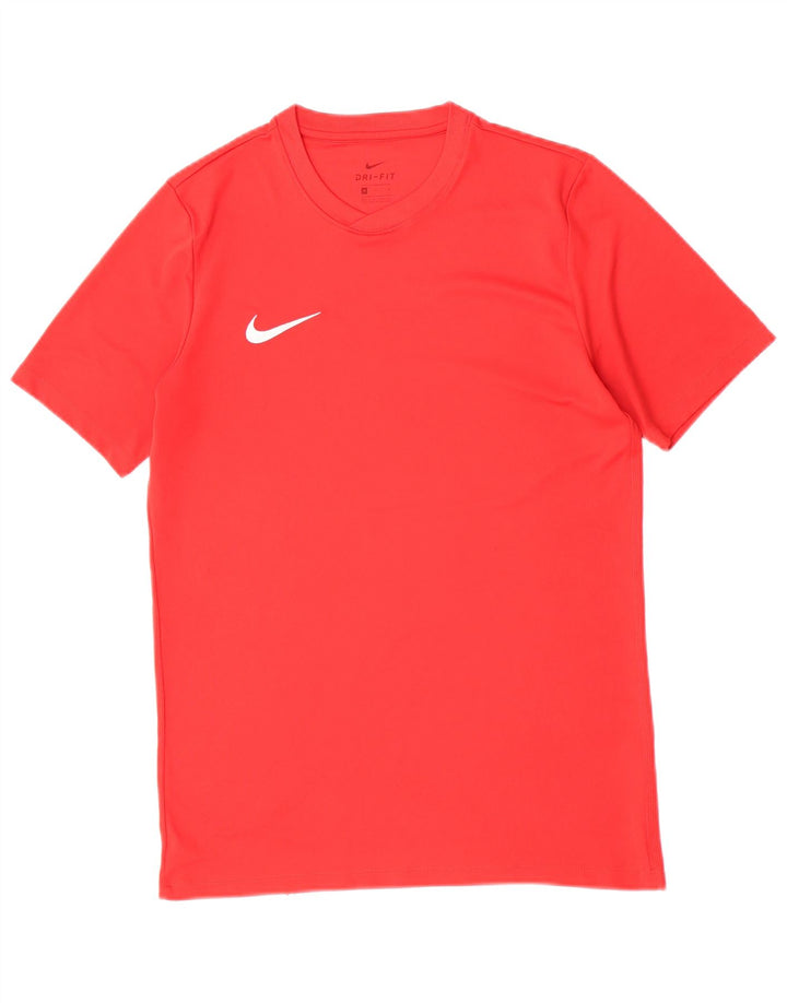 Camiseta Nike Dri Fit para hombre, color rojo medio