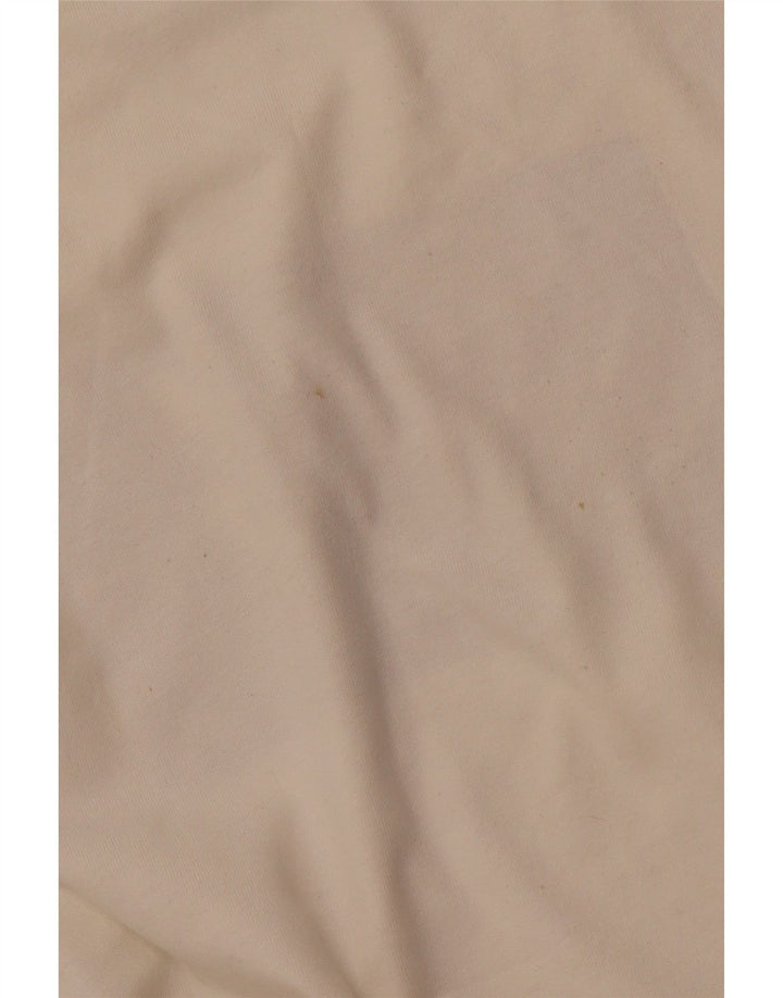 ADIDAS Camiseta gráfica para hombre Top grande de algodón blanco