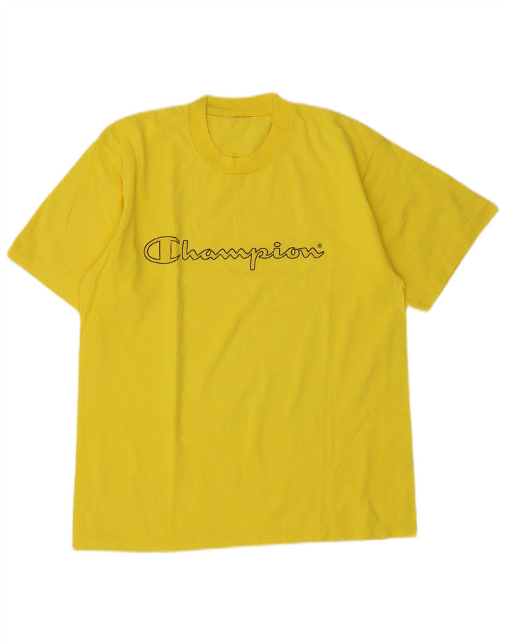 Champion Camiseta Gráfica Para Hombre Top Medium Amarillo