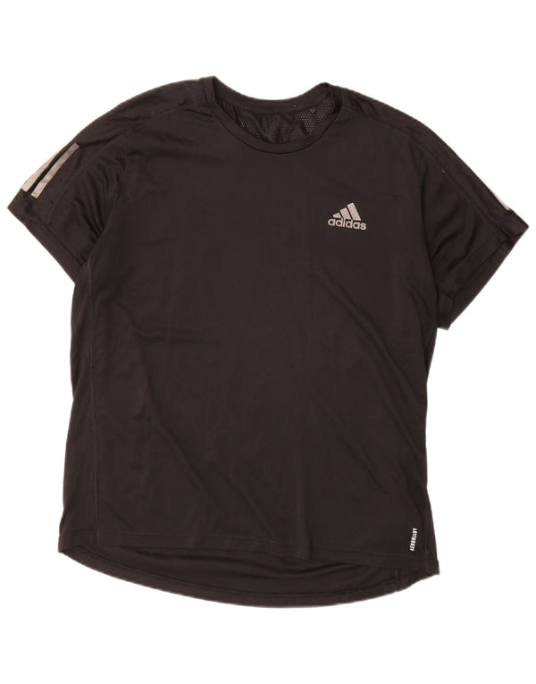 ADIDAS Camiseta Hombre Top Grande Poliéster Negro