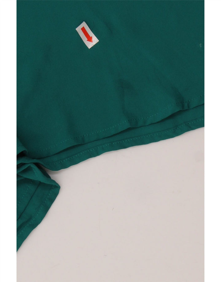 J. Crew Blusa para mujer Top UK 46 Poliéster verde grande