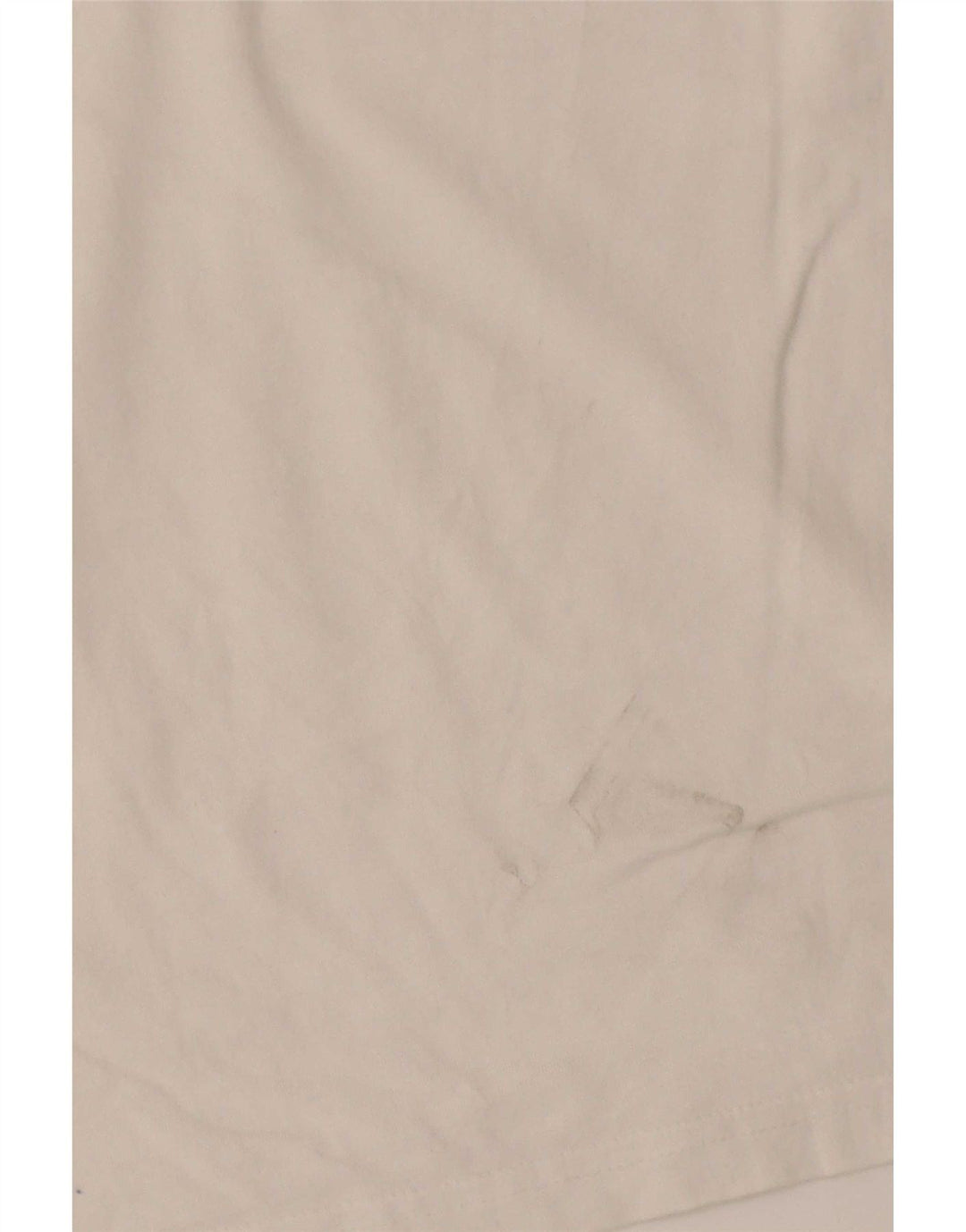 Santa Cruz Hombre Camiseta Gráfica Top Medio Algodón Blanco