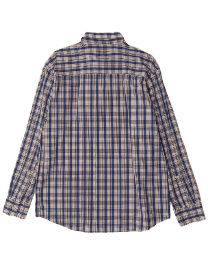 Camisa Levi's para hombre con cuadros azules grandes