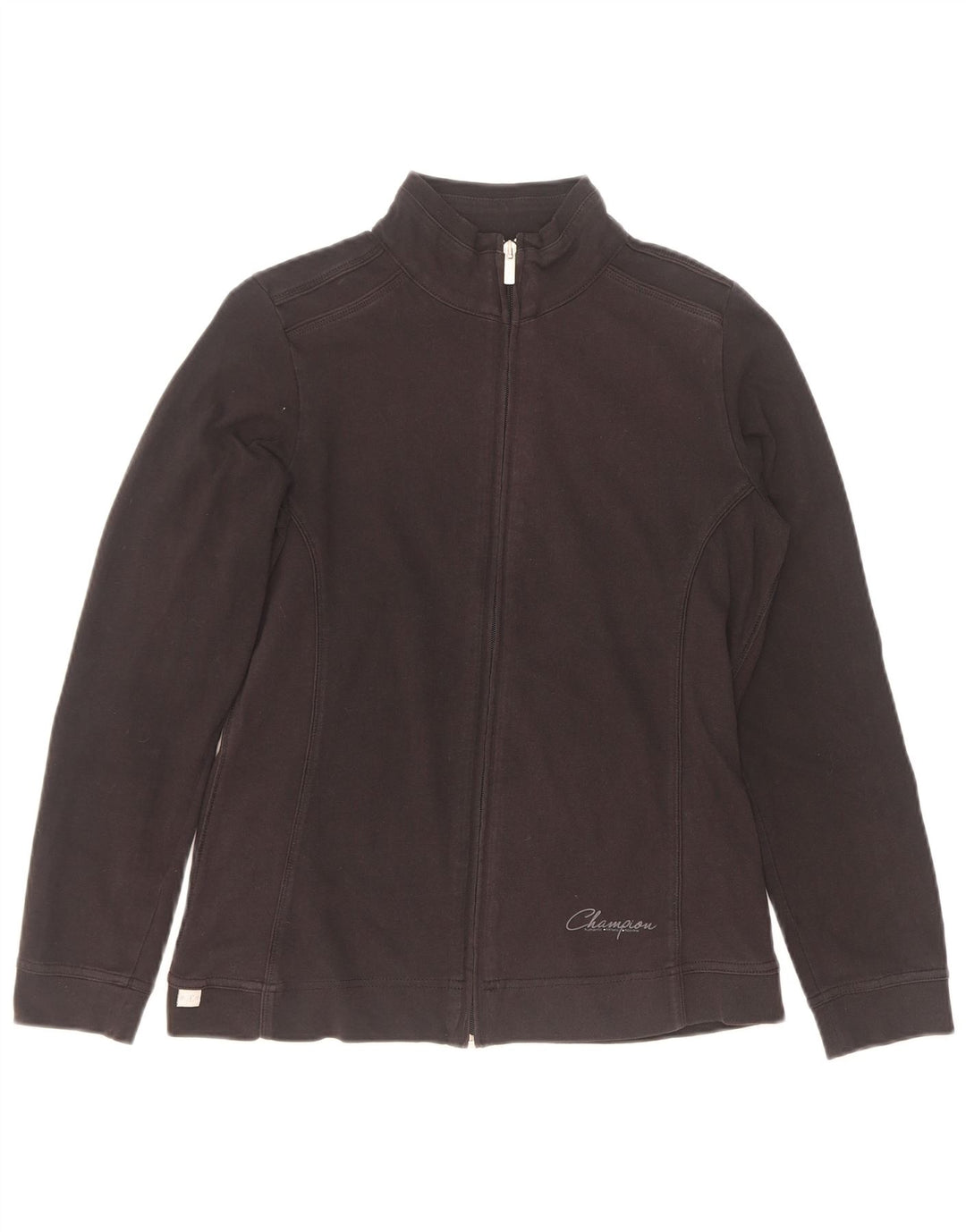 Champion Chaqueta de chándal para mujer UK 10 Small Black Cotton
