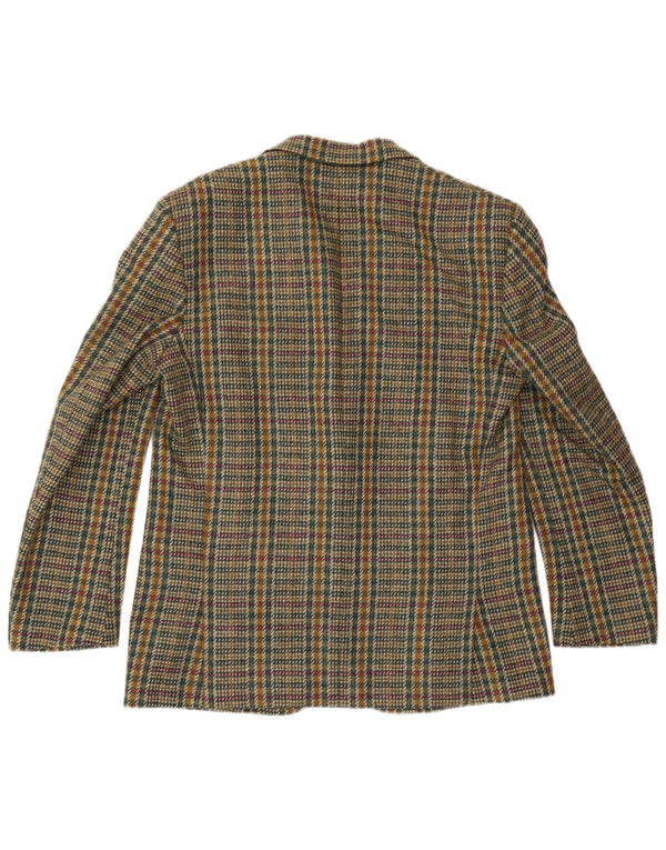 Tiglio Chaqueta tipo blazer de 2 botones para hombre IT 50 Large Green Check