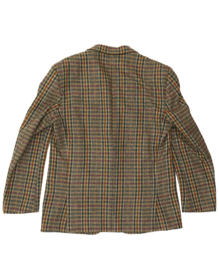 Tiglio Chaqueta tipo blazer de 2 botones para hombre IT 50 Large Green Check