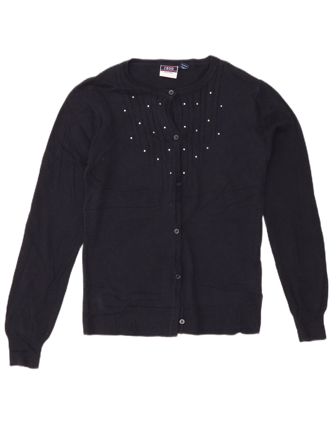 IZOD Cárdigan Niña 15-16 Años XL Azul Marino Algodón
