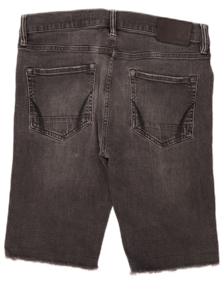 Pantalones cortos vaqueros All Saints Hombre W30 Gris medio