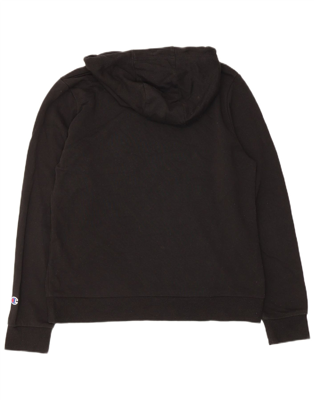 Champion Sudadera con capucha para mujer UK 14 Medium Black Cotton