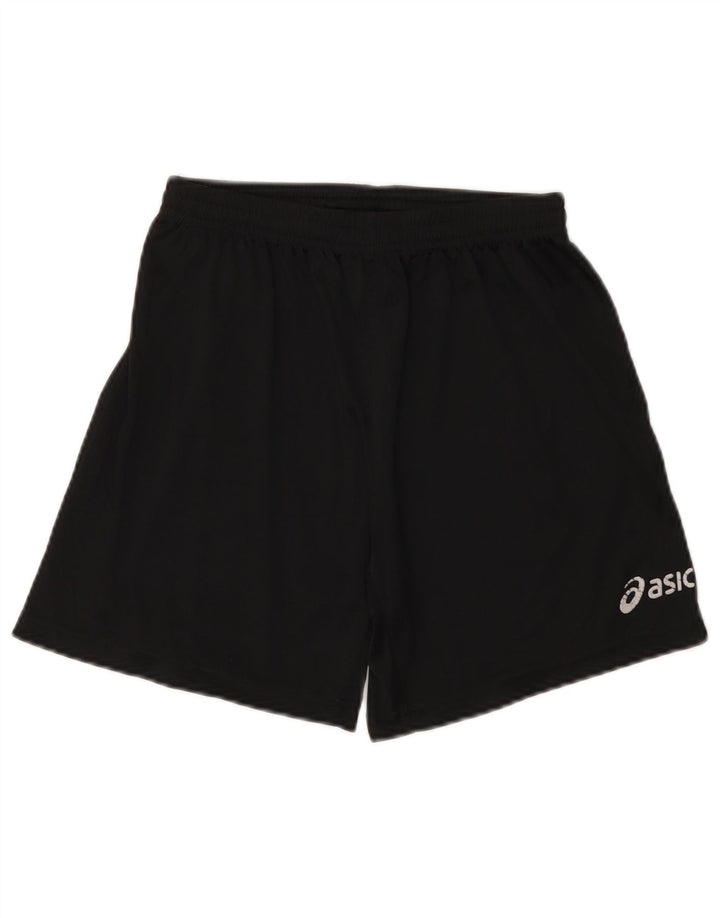 Asics Pantalón corto deportivo para niño 13-14 años Negro Poliéster