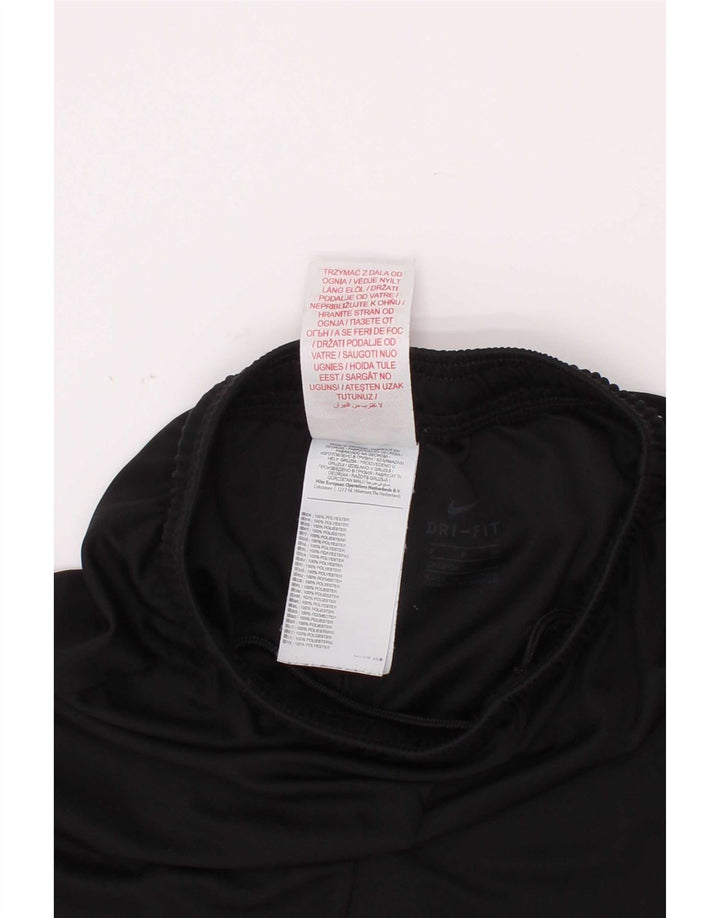 Nike Pantalones cortos deportivos Dri Fit para niños 8-9 años Pequeño Negro Poliéster