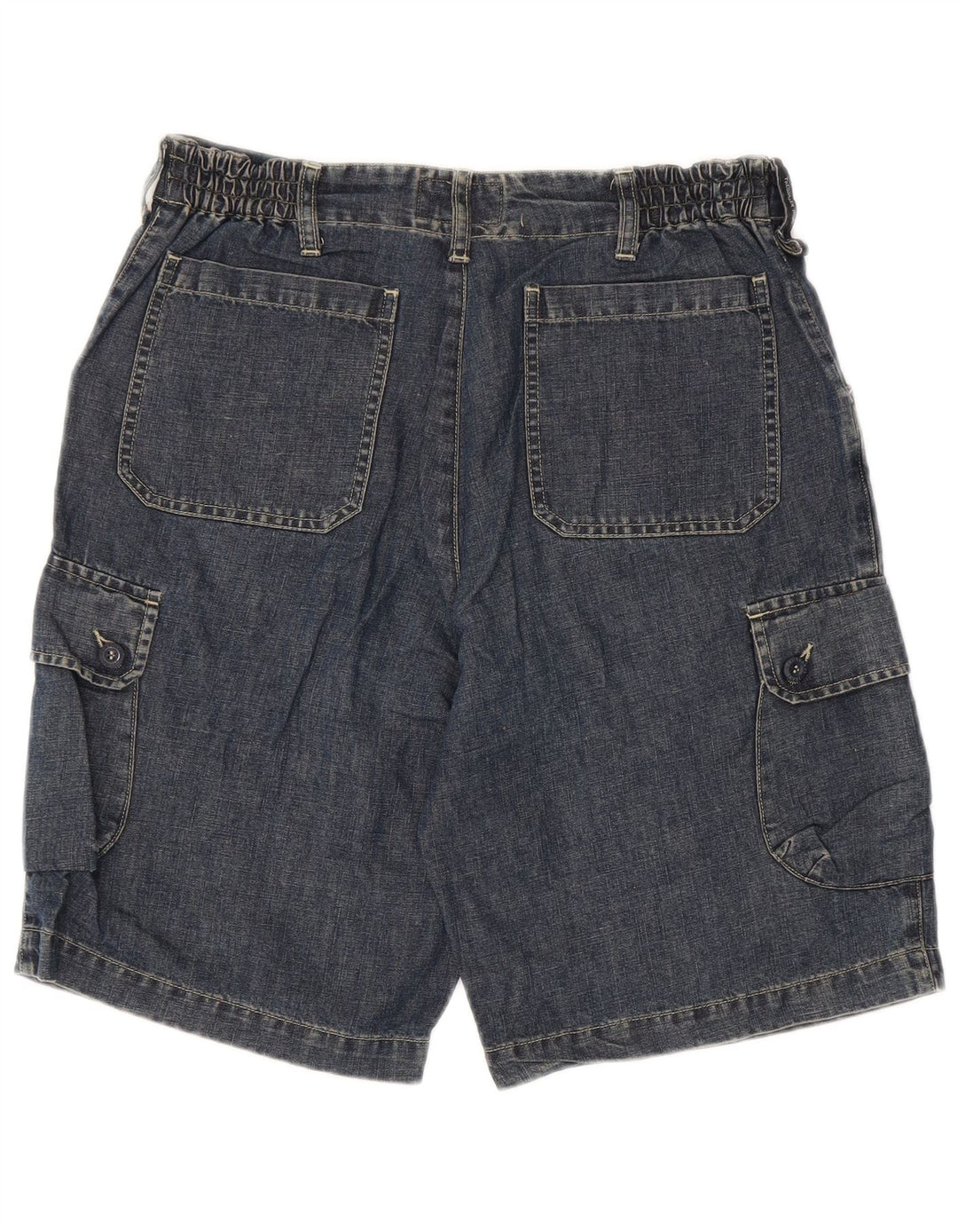 Trussardi Shorts Cargo De Mezclilla Hombre IT 48 Medium W30 Algodón Azul