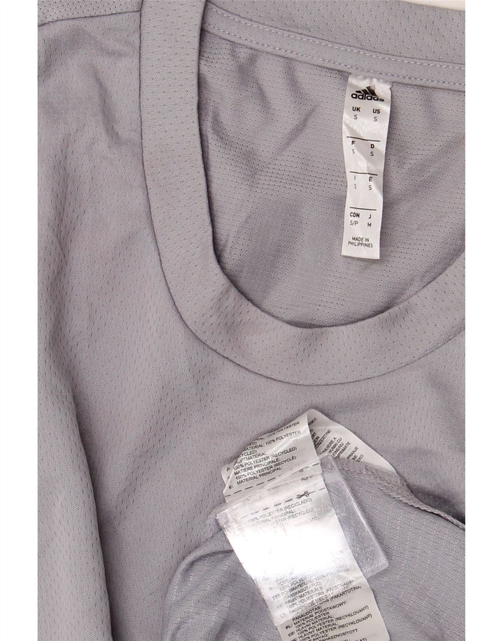 ADIDAS Camiseta Hombre Top Small Gris Poliéster
