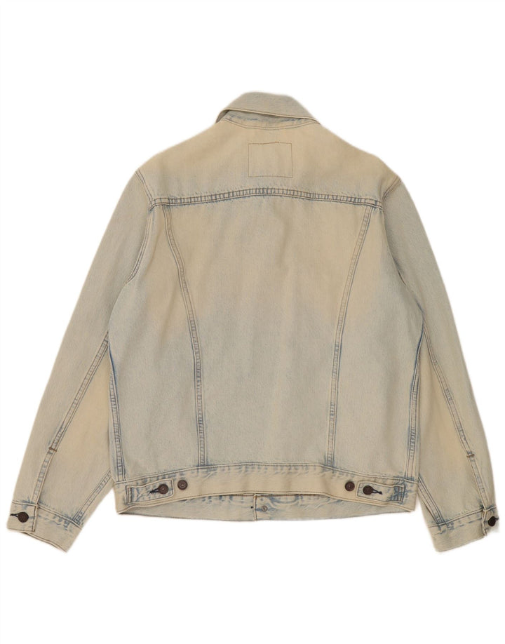 LEVI'S Chaqueta vaquera para hombre UK 38 Algodón azul medio