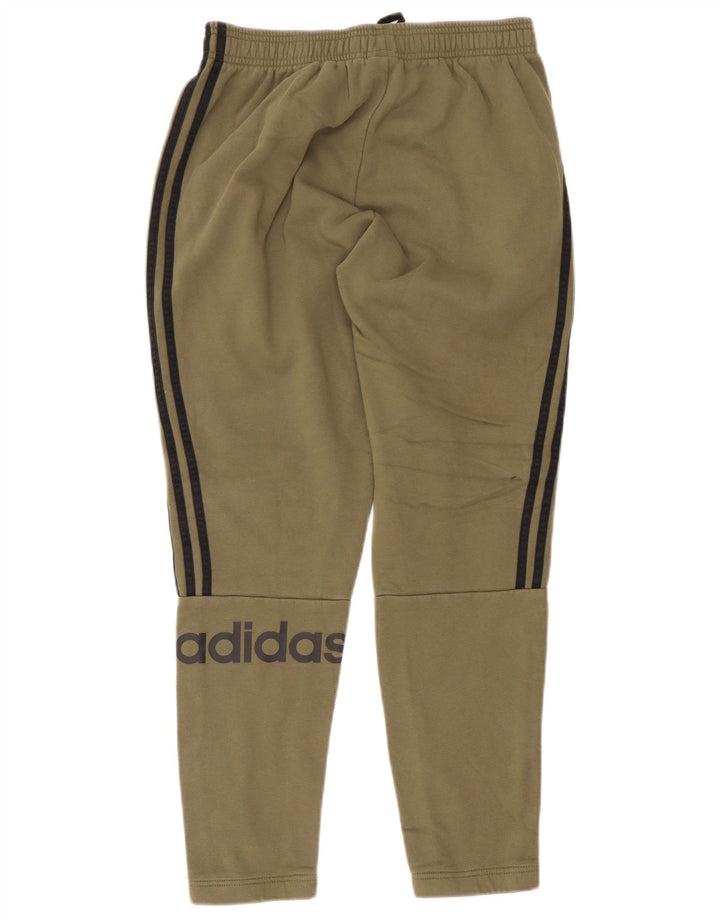 Adidas Hombre Pantalones De Chándal Gráfico De Algodón Caqui Medio