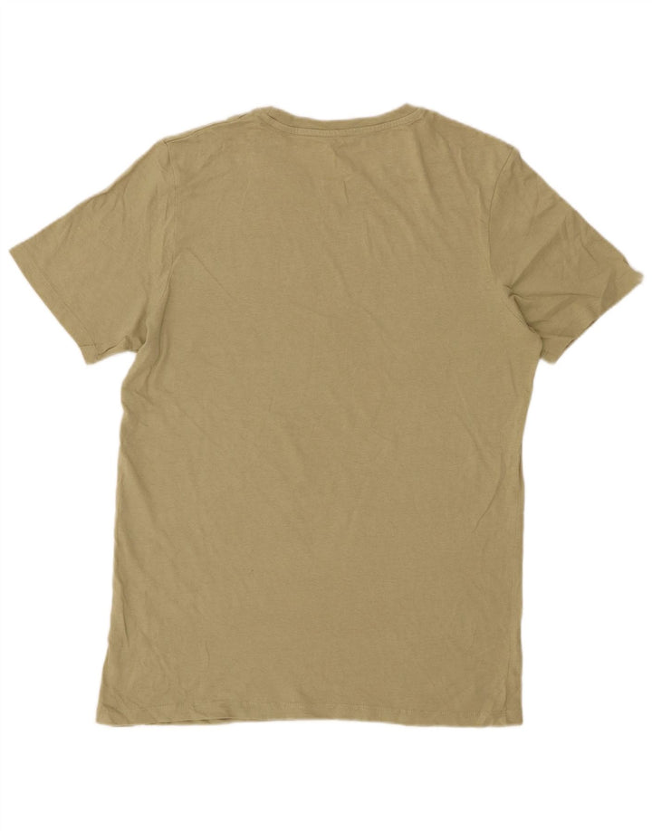 JACK & JONES Camiseta gráfica para hombre Top Large Khaki