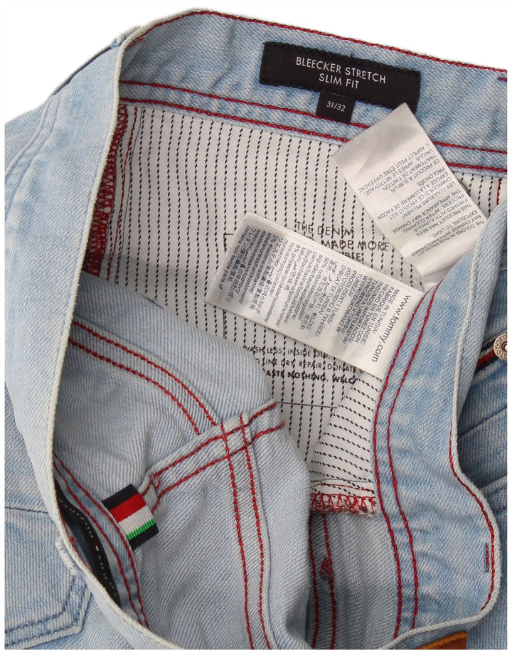 Tommy Hilfiger Vaqueros ajustados Bleecker para hombre W31 L29 Algodón azul