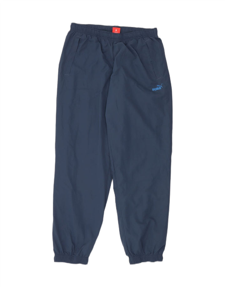 PUMA Pantalón de chándal para hombre Joggers Large Azul marino Poliéster