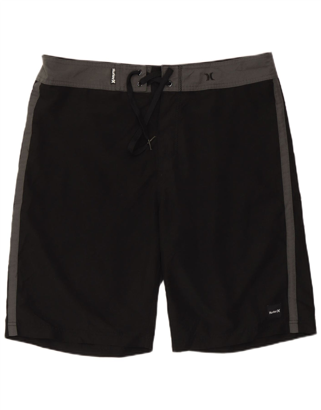 Hurley Hombre Bañador Corto Grande Negro Colorblock Poliéster