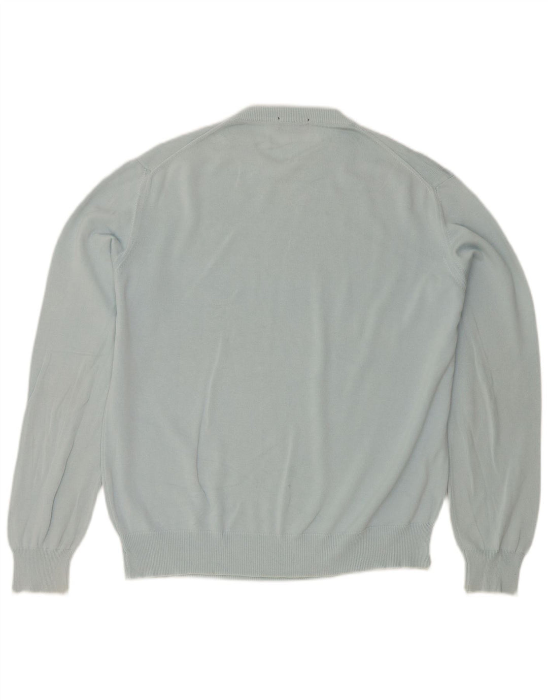 Brooksfield Jersey de cuello redondo para hombre IT 48 Azul medio