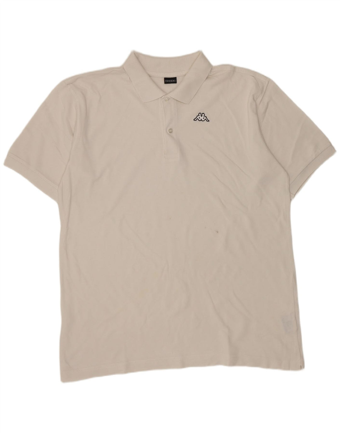Kappa Polo Hombre XL Blanco Algodón