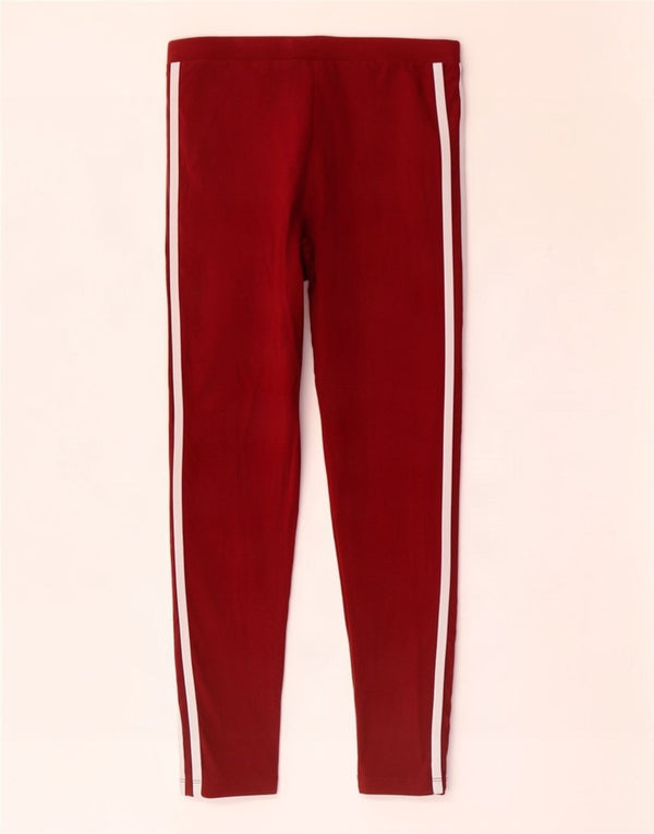 Adidas Leggings para mujer Reino Unido 10 Pequeño Granate Algodón