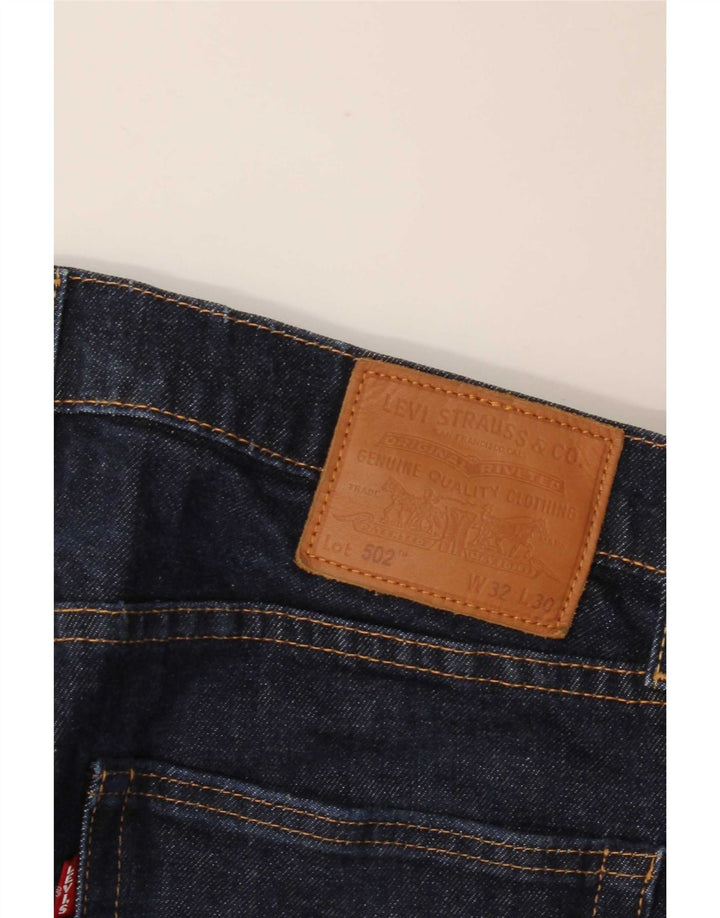 Vaqueros Levi's Mujer 502 Rectos W32 L30 Azul Marino