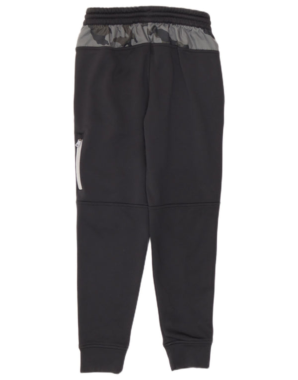 Under Armour Boys Tracksuit Trousers Joggers 9-10 Years Medium Black