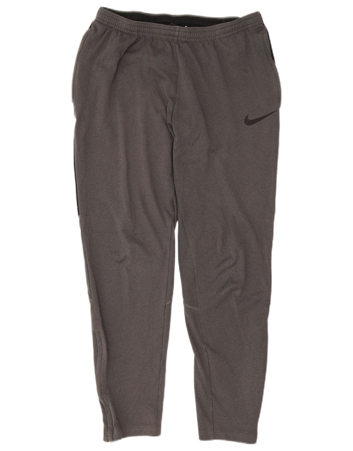 Nike Dri Fit - Pantalón de chándal para hombre, poliéster, color gris