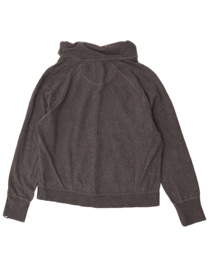 Nike - Chaqueta de chándal para mujer, talla grande, algodón gris