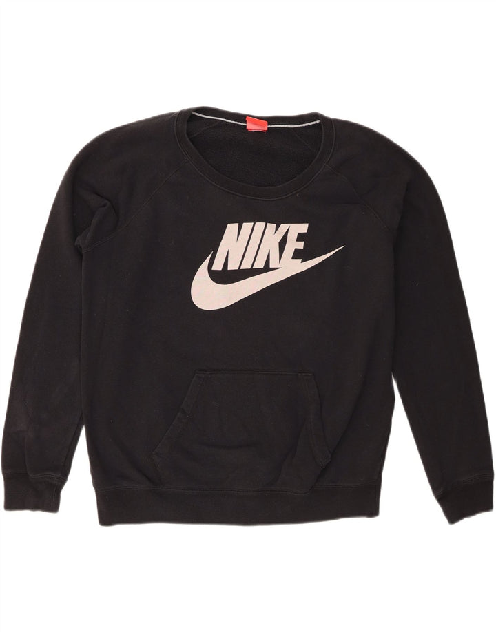 Nike - Sudadera con gráfico para hombre, talla XL, algodón negro