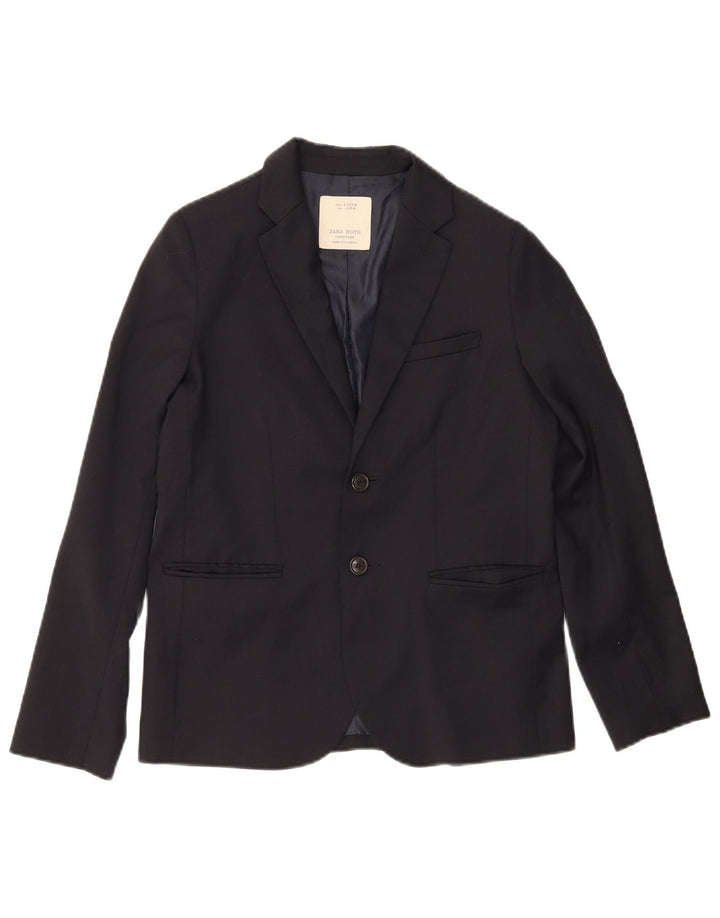 Zara Chaqueta Niño 2 Botones 13-14 Años Azul Marino Poliéster
