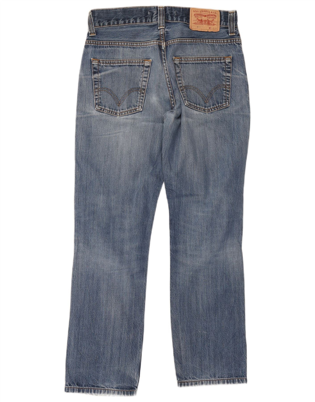 Levi's Hombre 511 Slim Jeans W34 L34 Algodón Azul