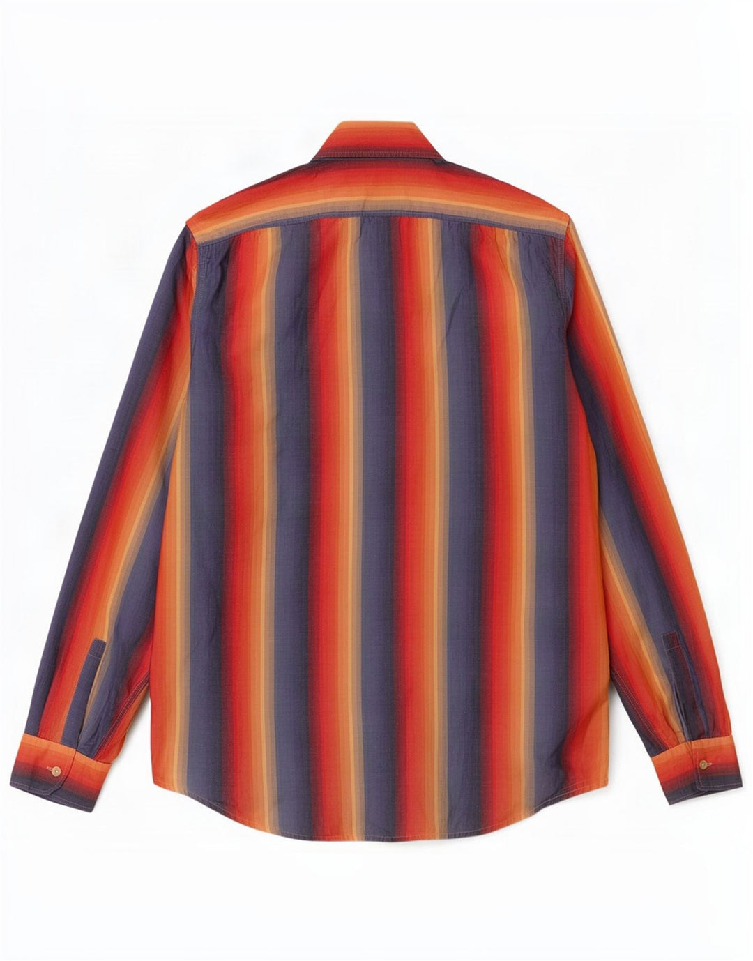 Camisa Hugo Boss Hombre Mediana Algodón Rayas Multicolor