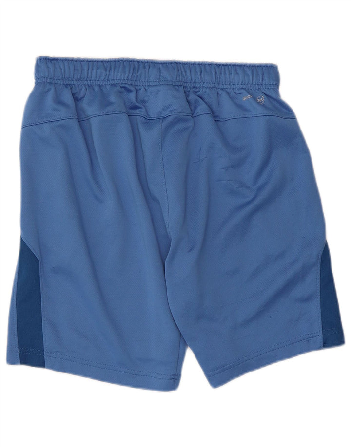 Russell Athletic - Pantalones cortos deportivos para hombre, color azul medio, poliéster