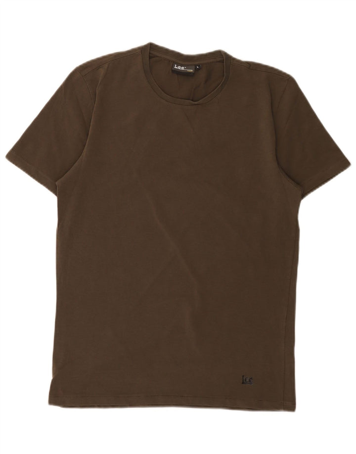 Lee - Camiseta para mujer, talla 40, color caqui