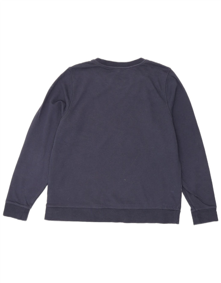 Marks & Spencer Mujer Inglaterra Sudadera Jumper UK 46 Grande Azul Marino
