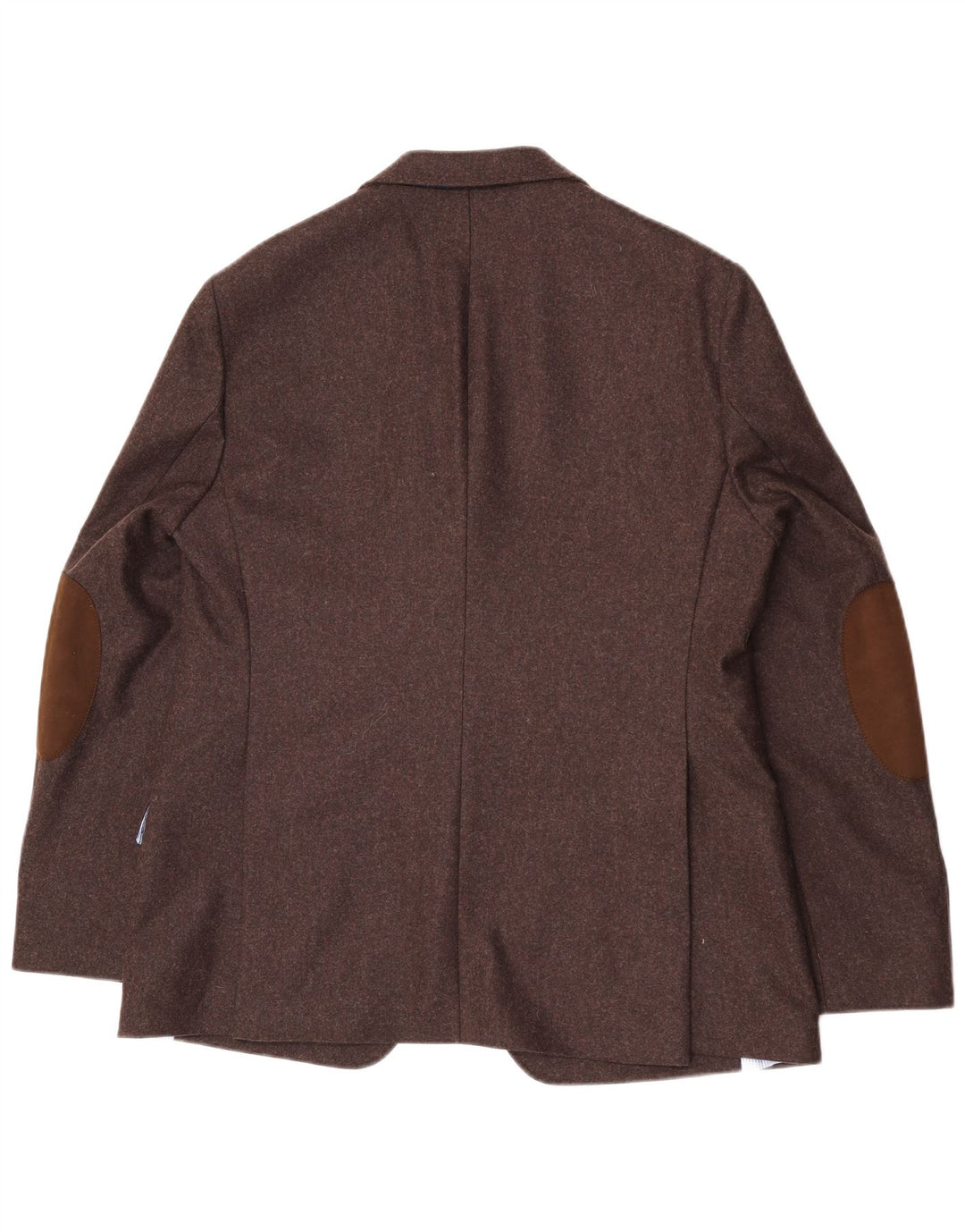 Sarar Chaqueta tipo blazer de 2 botones para hombre UK 40 Large Lana marrón