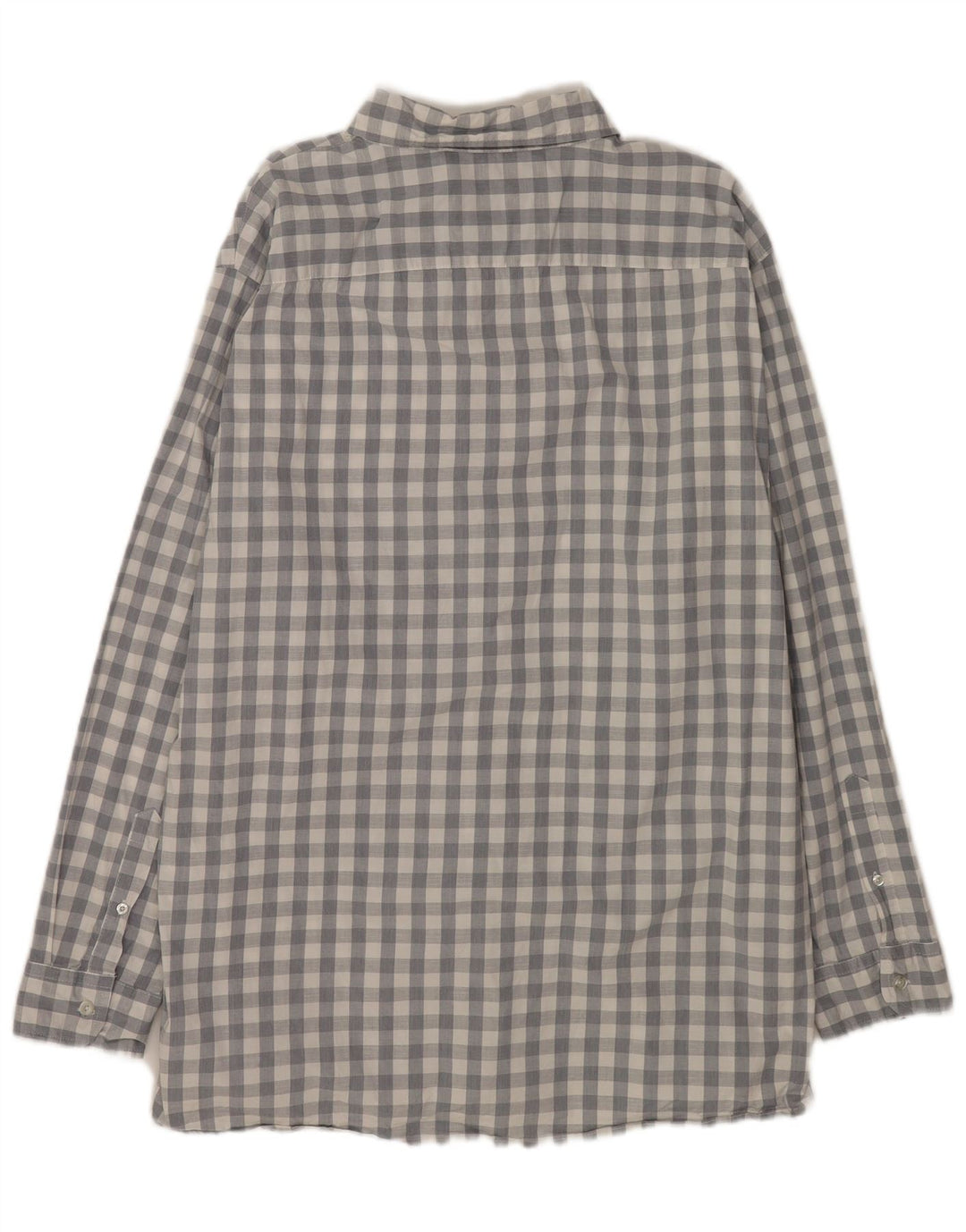 Lee Camisa Regular Fit para Hombre 2XL Algodón A Cuadros Gris