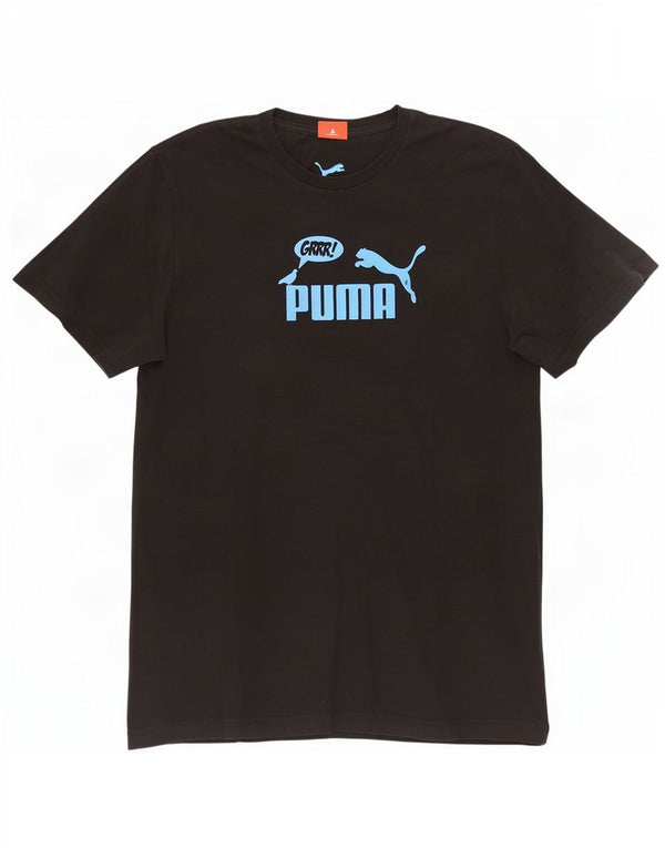 Puma Camiseta gráfica para hombre Top XL Negro