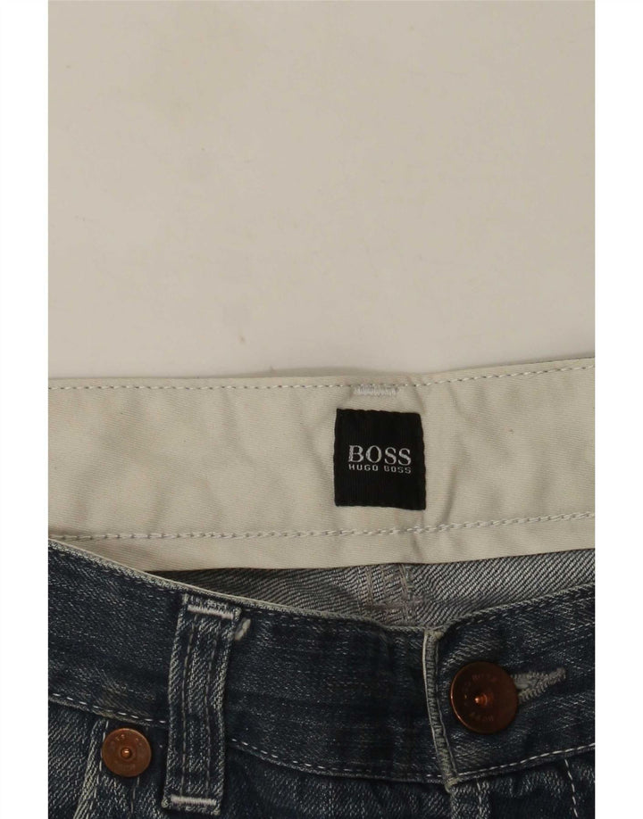 Vaqueros Hugo Boss Hombre Sueltos W36 L27 Azul
