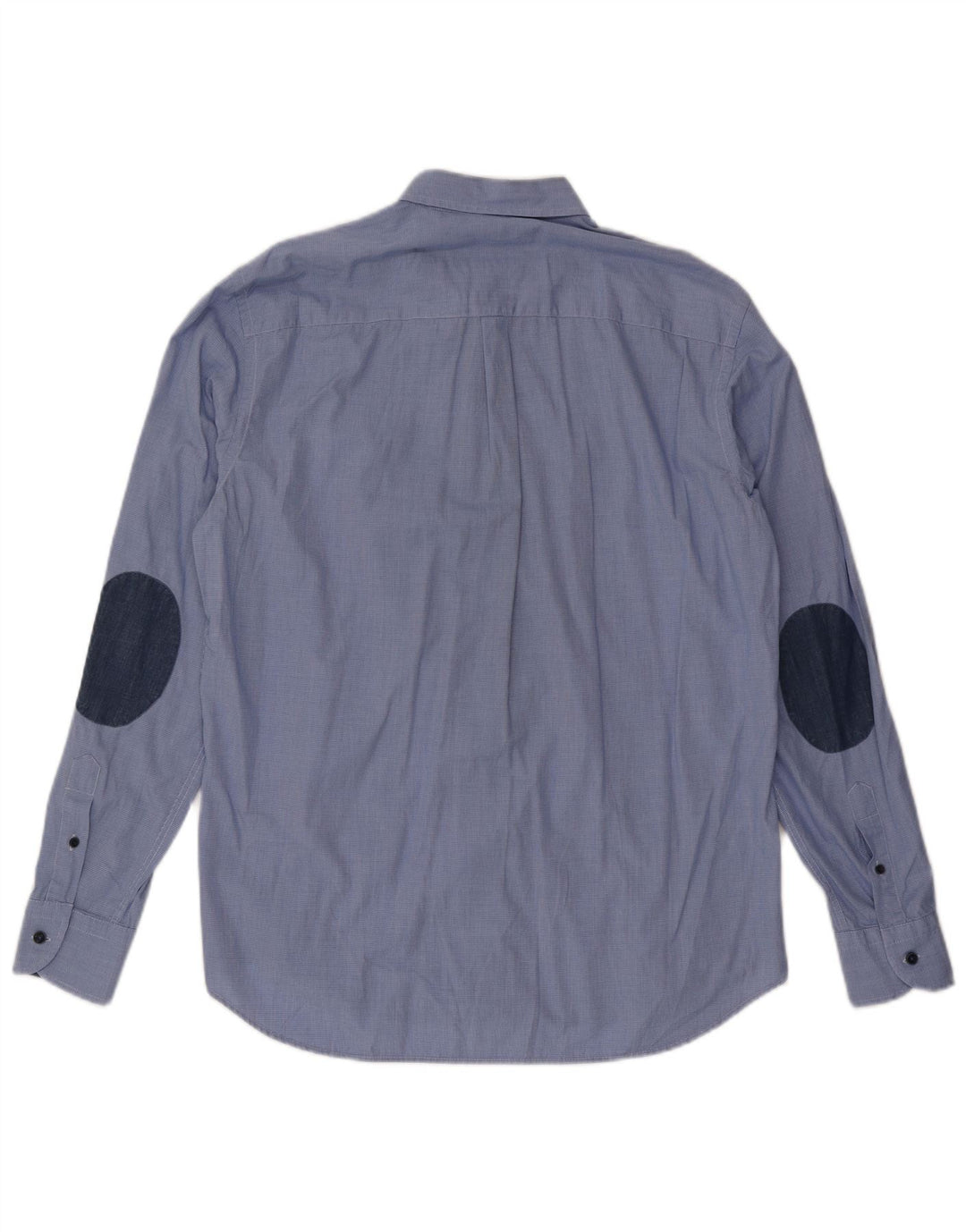 Camisa Harmont & Blaine Hombre Regular Fit XL Pata de Gallo Azul